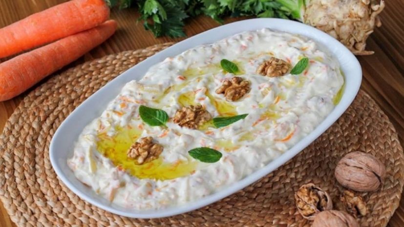 Havuçlu kerevizli meze tarifi yemelere doyamayacaksınız!
